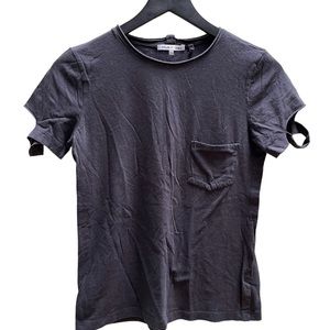 Helmut Lang | Distressed black t-shirt